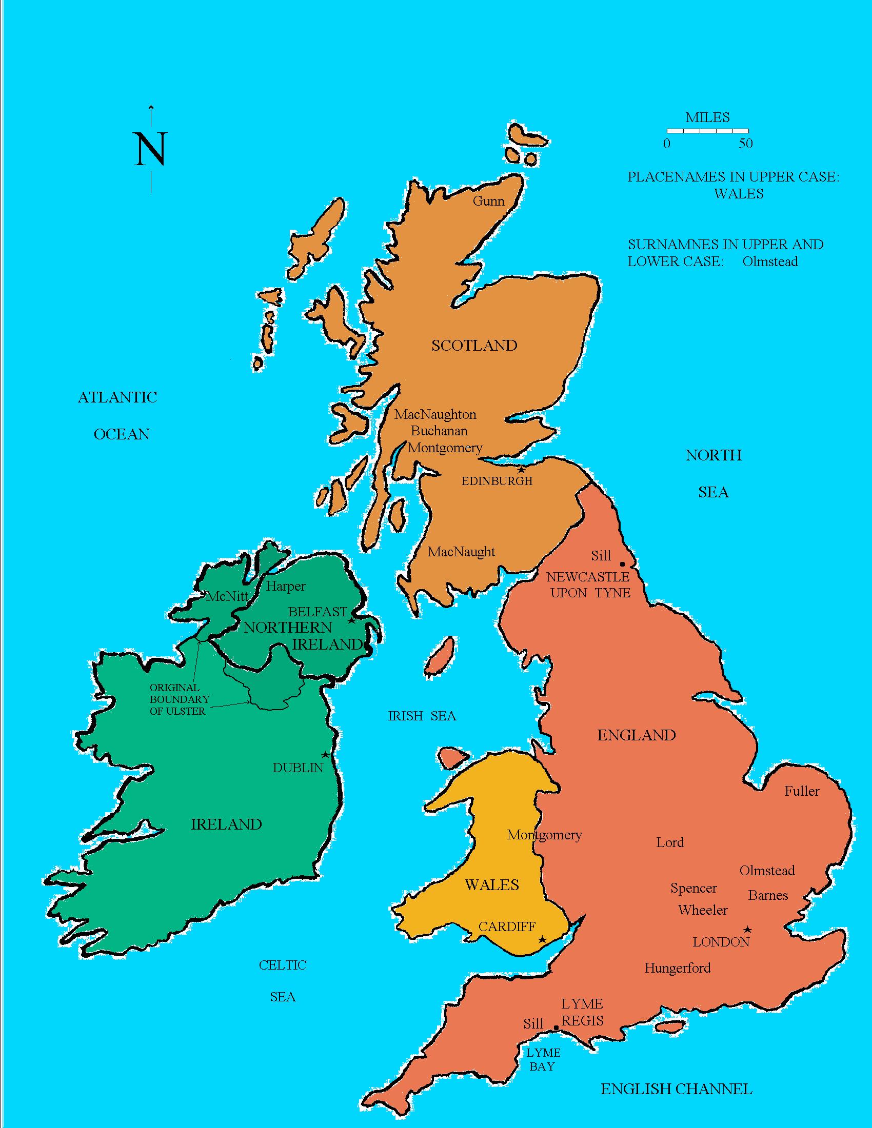 Illustrated Map British Isles Map Map Of Britain Images 6518