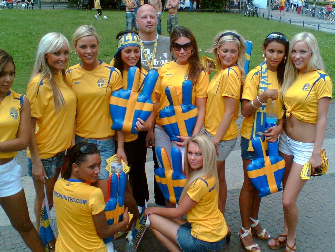 Красивые шведские женщины