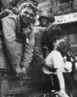 American Soldiers in France