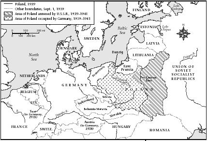Poland with its 1939-1941 borders
