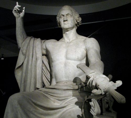 Washington as Zeus