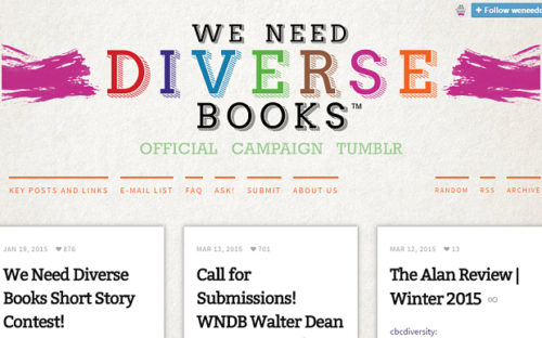The We Need Diverse Books Tumblr