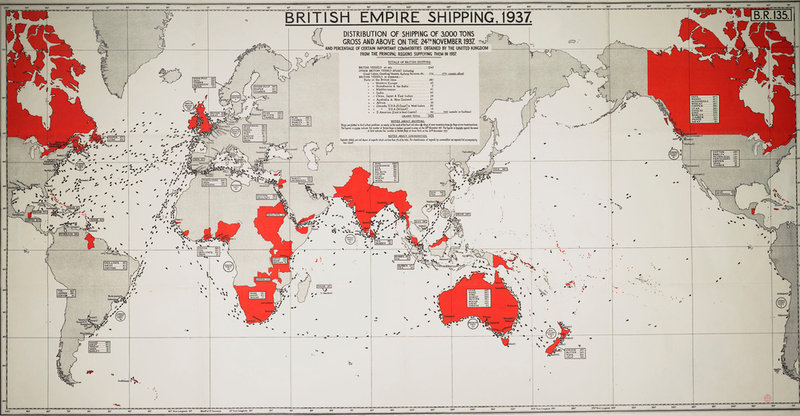 The British Empire in November 1937