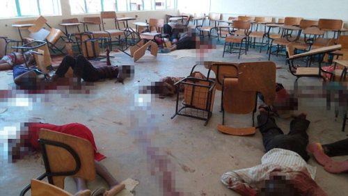 Muzzed image of Kenya massacre