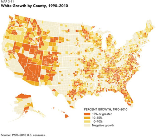 The Geography of White Population Loss | National Vanguard