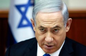 Israel's Prime Minister Benjamin Netanyahu attends the weekly cabinet meeting at his office in Jerusalem March 8, 2015. REUTERS/Gali Tibbon/Pool (JERUSALEM - Tags: POLITICS ELECTIONS HEADSHOT) - RTR4SHJI