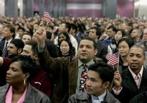 Legal formalities and hand-waving: a recent American naturalization ceremony