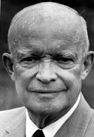 Dwight D. Eisenhower in 1954