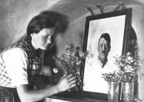 495.Hitler Deification Picture