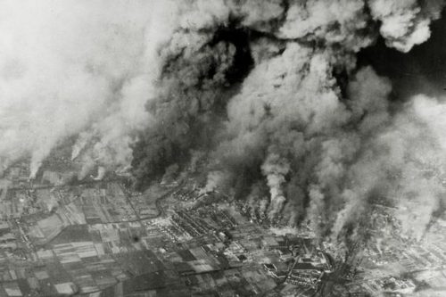 German cities filled with civilians were turned into infernos where more lost their lives than in Hiroshima and Nagasaki combined