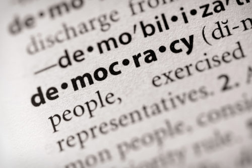 Dictionary Series - Politics: democracy