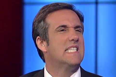 Meet Donald Trump's media spokesman, Michael COHEN. Incredibly, some well-meaning but naïve White people think that this creature is going to help save them!