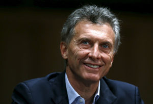 Argentina's president, Mauricio Macri