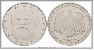 Marx-coin-Germany