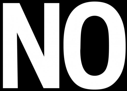 No