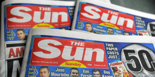 The First Editions Of The Sun On Sunday Hit The Newstands