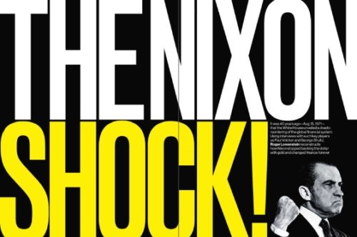 The "Nixon Shock"