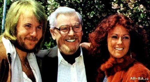 ABBA's Benny Andersson, Alfred Haase, & Frida