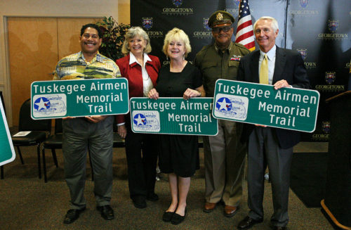 Announcement of naming I-75 in Kentucky the Tuskegee Airmen Memorial Trail.