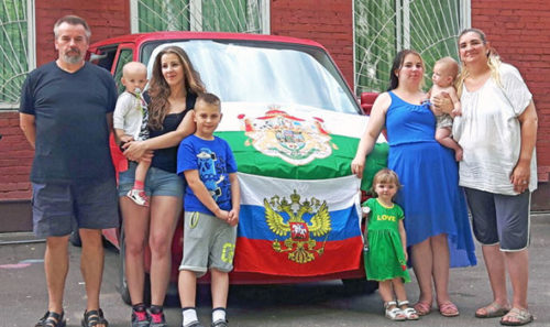 The family want to remain in Russia but are running out of money.