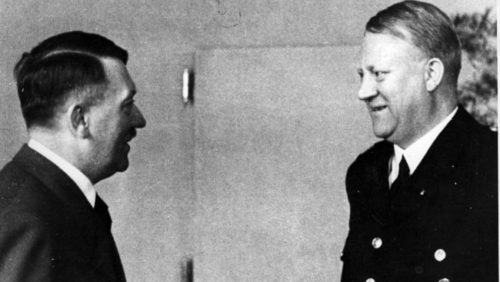 Vidkun Quisling with Hitler