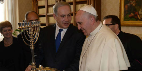 benjamin-netanyahu-pope-francis