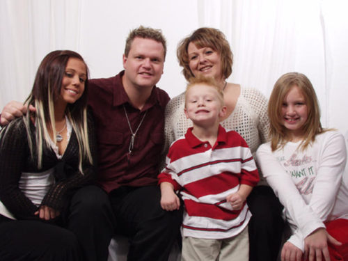 Brittanee, her father, and family