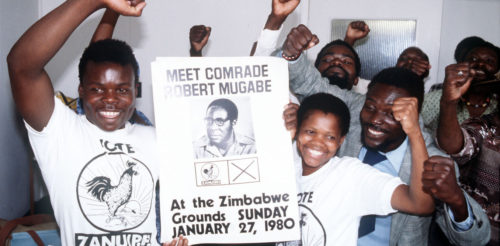 ZANU SUPPORTERS : 1980