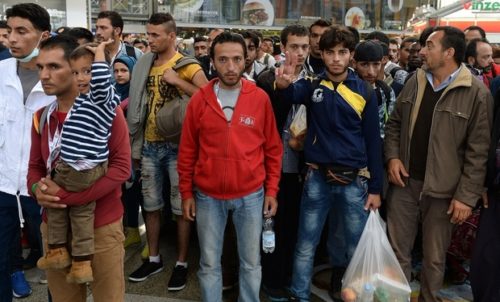 GERMANY-EUROPE-MIGRANTS-ARIIVAL