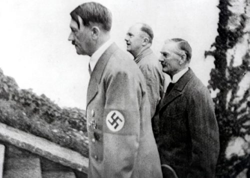 Neville Chamberlain's policy of "appeasement" should have extended to support for all aspects of Hitler's policy.