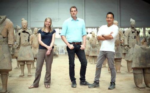 The show is presented by Dr Alice Roberts, Dan Snow and Dr Albert Lin.
