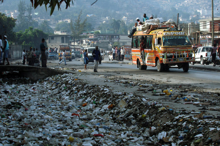 Haitian street scene