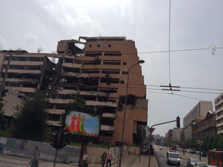 More than 2.500 civilians were killed in the US/NATO bombing of Serbia, the scars of which are still visible in Belgrade. This is a much larger loss of life, proportionally than the 9/11 attacks caused in the US.